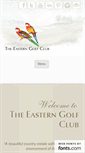 Mobile Screenshot of easterngolfclub.com.au